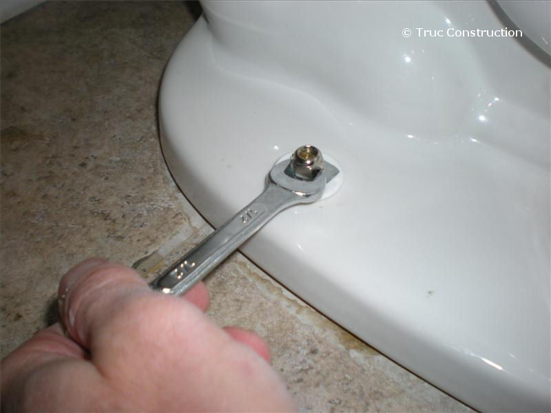 Raccordement de la toilette